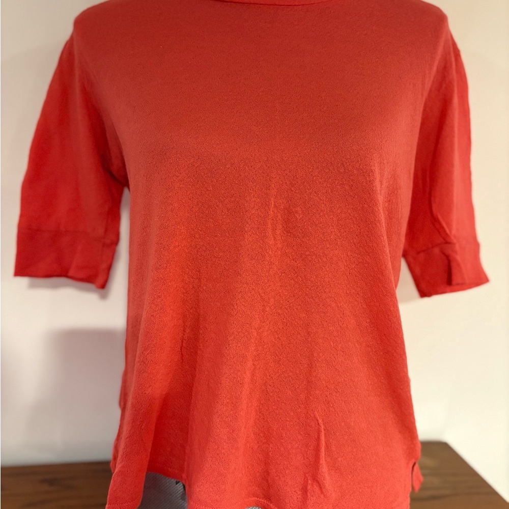 Anthropologie Stateside Women's Orange Top size small